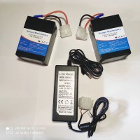 Batteries bateaux amorceurs Anatec très bonne autonomie: BATTERIES PLOMB 6V  4.5Ah PAR 2 (Connexion Anatec)